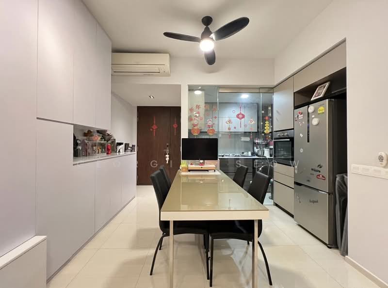 D'Nest, 133 Pasir Ris Grove, 3 Bedrooms, 969 sqft, Condominium For Rent, by Georgina Seow, 500166990 - Dining Room - PropertyGuru.com.sg