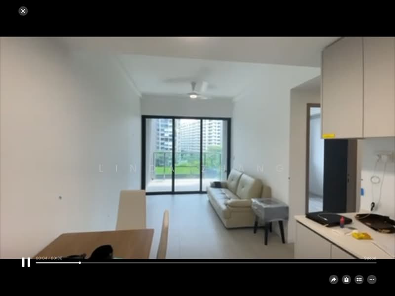 The Woodleigh Residences, Bidadari Park Drive, 2 Bedrooms, 667 sqft, Apartment For Rent, by Linda Zhang, 500167023 - Living Room - PropertyGuru.com.sg