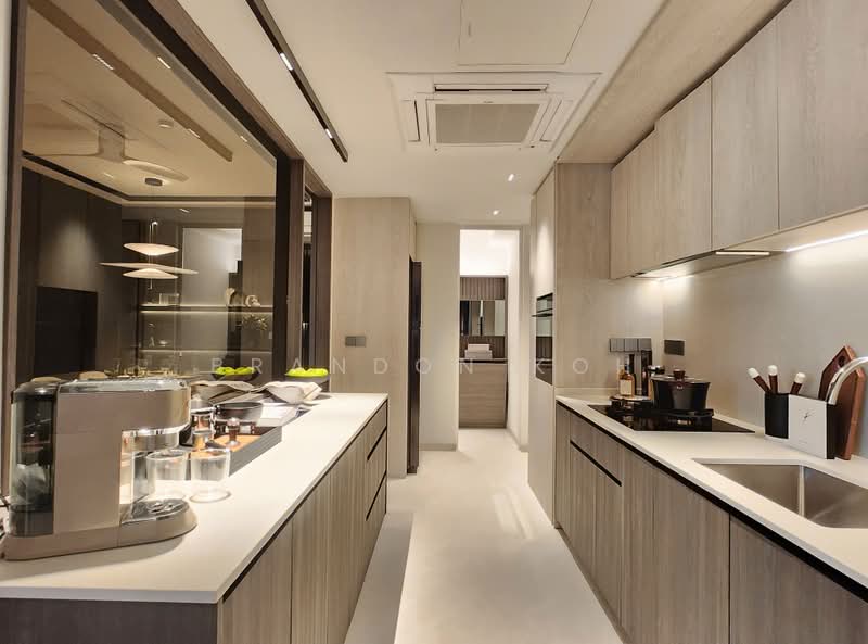 The Continuum, 1-8 Thiam Siew Avenue, 4 Bedrooms, 1,496 sqft, Condominium For Sale, by Brandon Koh, 500167032 - Kitchen - PropertyGuru.com.sg