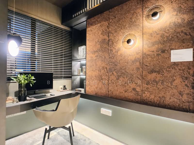 The Continuum, 1-8 Thiam Siew Avenue, 4 Bedrooms, 1,496 sqft, Condominium For Sale, by Brandon Koh, 500167032 - Study (bedroom 4) - PropertyGuru.com.sg