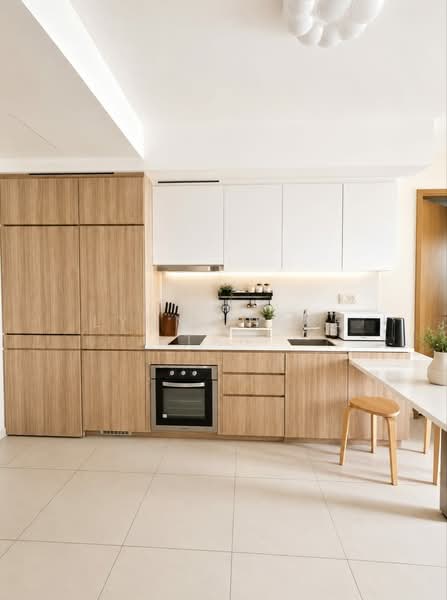 Nine Residences, Yishun Avenue 9, 3 Bedrooms, 710 sqft, Apartment For Rent, by Lynn  Hope Tan, 500167037 - Kitchen - PropertyGuru.com.sg