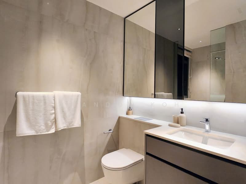 The Continuum, 1-8 Thiam Siew Avenue, 3 Bedrooms, 1,087 sqft, Condominium For Sale, by Brandon Koh, 500167040 - Common Bathroom - PropertyGuru.com.sg