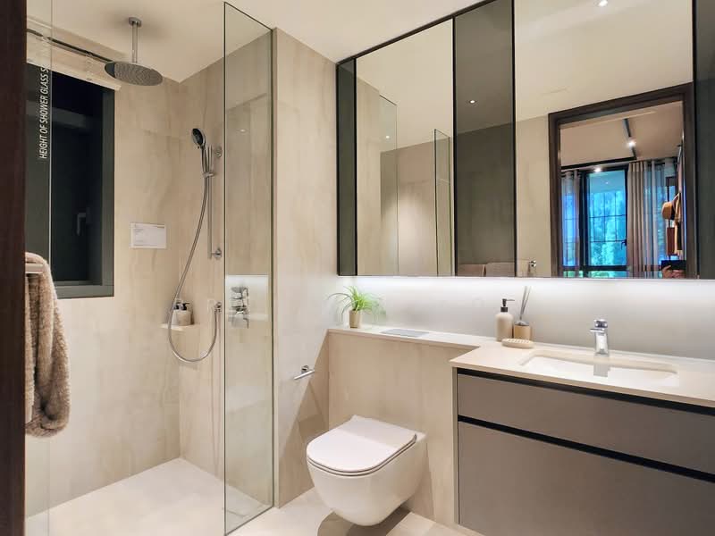 The Continuum, 1-8 Thiam Siew Avenue, 3 Bedrooms, 1,087 sqft, Condominium For Sale, by Brandon Koh, 500167040 - Master Bathroom - PropertyGuru.com.sg