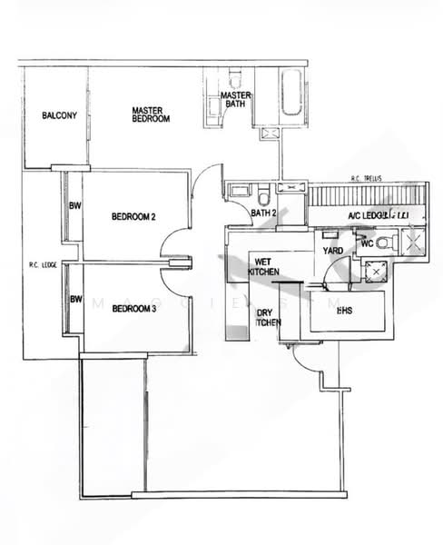 The Sound, 543 East Coast Road, 3 Bedrooms, 1,249 sqft, Condominium For Rent, by Maggie Sim, 500167057 - PropertyGuru.com.sg