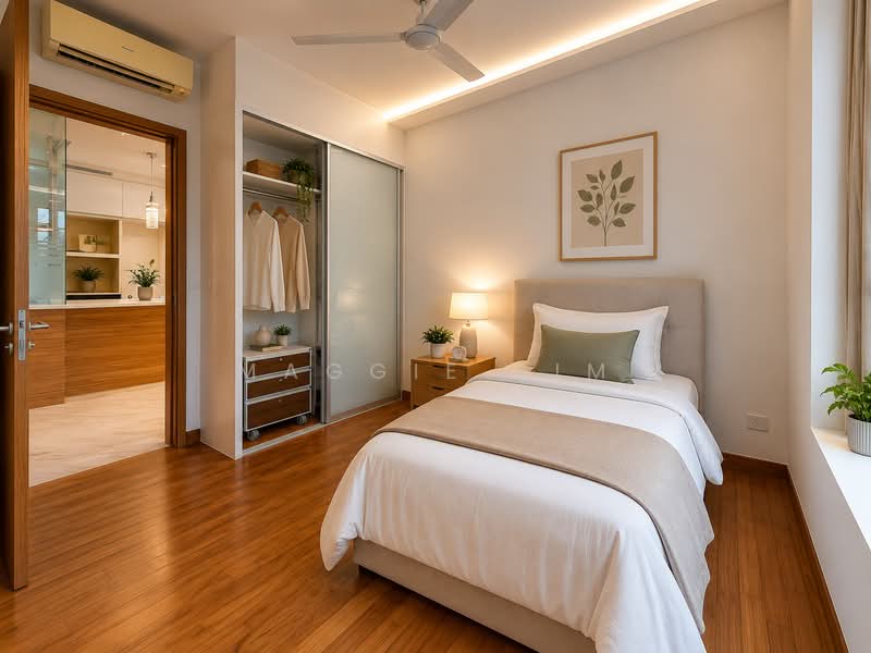 The Sound, 543 East Coast Road, 3 Bedrooms, 1,249 sqft, Condominium For Rent, by Maggie Sim, 500167057 - Bedroom - PropertyGuru.com.sg