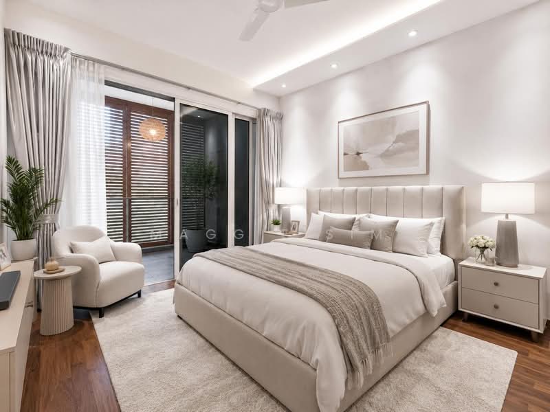 The Sound, 543 East Coast Road, 3 Bedrooms, 1,249 sqft, Condominium For Rent, by Maggie Sim, 500167057 - Master Bedroom - PropertyGuru.com.sg