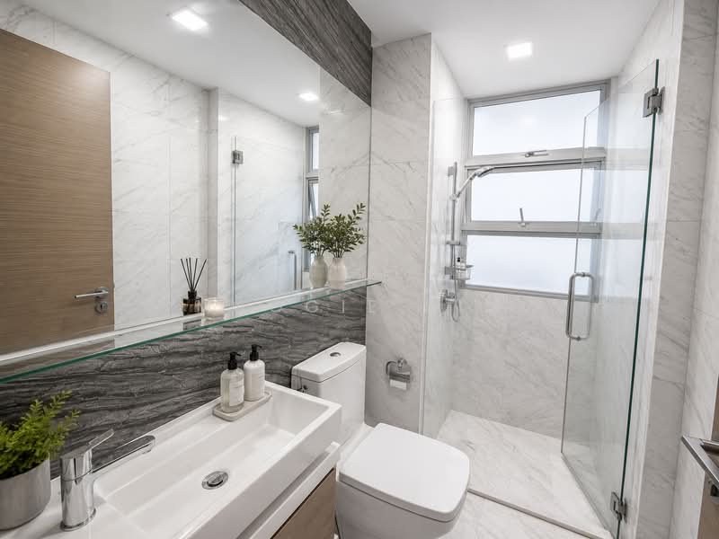 The Sound, 543 East Coast Road, 3 Bedrooms, 1,249 sqft, Condominium For Rent, by Maggie Sim, 500167057 - Common Bathroom - PropertyGuru.com.sg