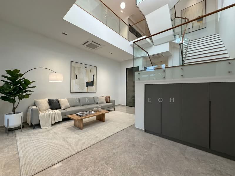 ⭐️FREEHOLD BRAND NEW LANDED IN THE NORTH⭐️, , 5 Bedrooms, 4,834 sqft, Terraced House For Sale, by Kenneth Yeoh, 500167094 - Living Room - PropertyGuru.com.sg