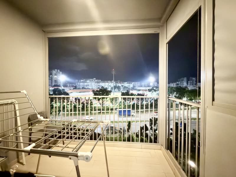 The Florence Residences, 95 Hougang Avenue 2, 1 Bedroom, 484 sqft, Condominium For Rent, by Ronald Chye, 500167099 - Balcony - PropertyGuru.com.sg