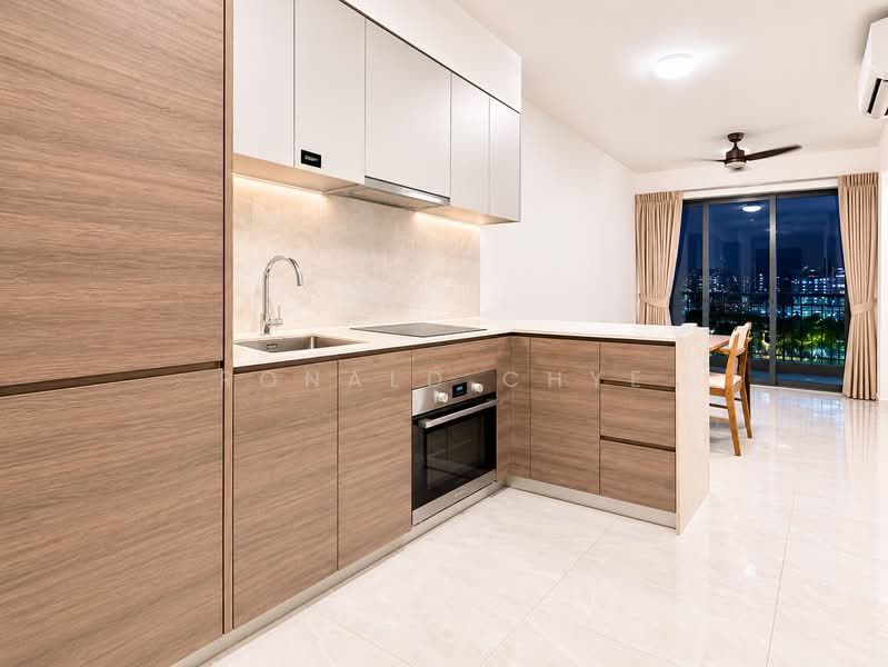 The Florence Residences, 95 Hougang Avenue 2, 1 Bedroom, 484 sqft, Condominium For Rent, by Ronald Chye, 500167099 - Kitchen - PropertyGuru.com.sg