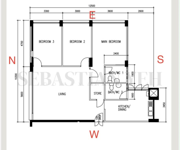 407 Serangoon Avenue 1, 407 Serangoon Avenue 1, 3 Bedrooms, 1,119 sqft, HDB Flat For Sale, by Donavan Tan, 500167103 - PropertyGuru.com.sg