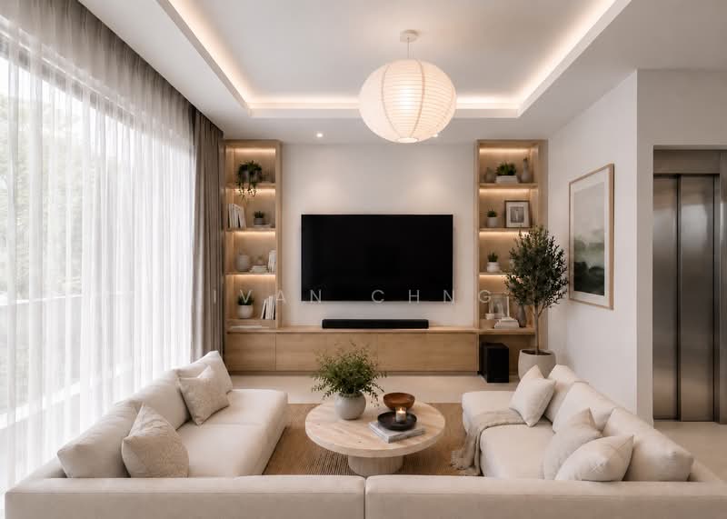 ⭐️⭐️LANDED7772@ $3.xM Freehold 5BR Ensuite with Lift D15 Cluster Terrace Walk to Marine Terrace MRT, Telok Kurau, 5 Bedrooms, 3,550 sqft, Terraced House For Sale, by Ivan Chng, 500167130 - Living Room Render - PropertyGuru.com.sg