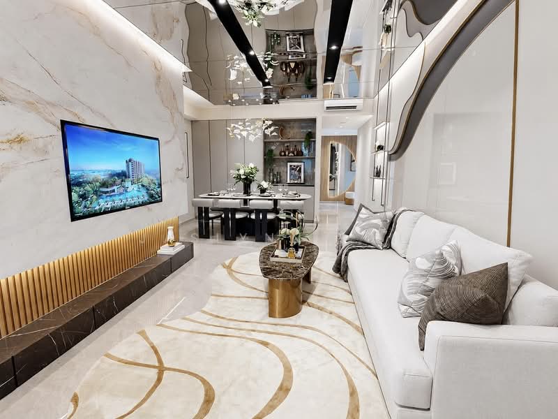 Norwood Grand, 10 Champions Way, 4 Bedrooms, 1,313 sqft, Condominium For Sale, by Jaslynn Soh, 500167133 - Living Room - PropertyGuru.com.sg