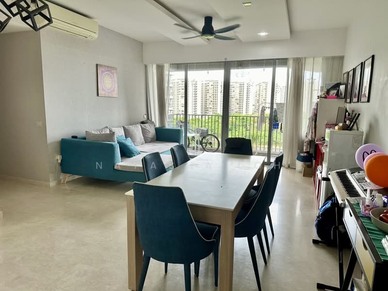 RiverTrees Residences, 21 Fernvale Close, 4 Bedrooms, 1,206 sqft, Condominium For Sale, by Natasha Loh, 500167136 - Living Room - PropertyGuru.com.sg