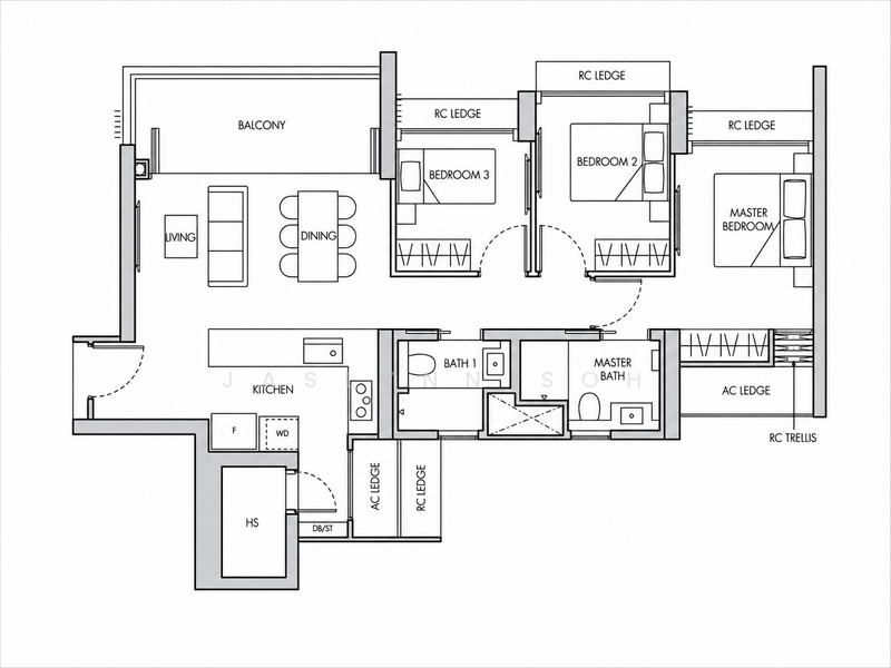 8@BT, 6 Bukit Timah Link, 3 Bedrooms, 1,109 sqft, Condominium For Sale, by Jaslynn Soh, 500167144 - PropertyGuru.com.sg