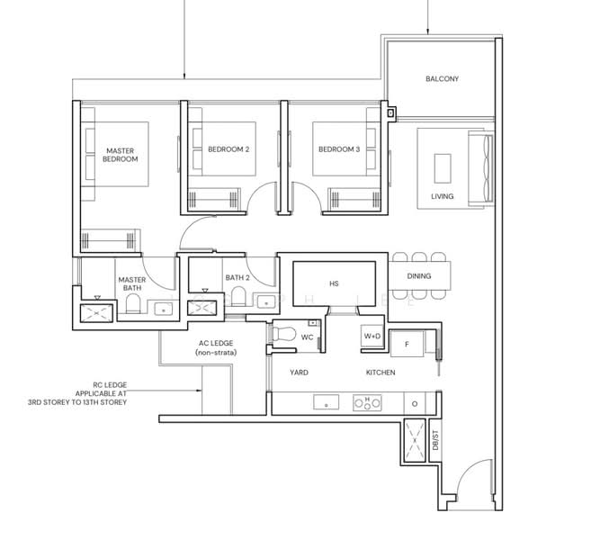 Thomson Reserve, Bright Hill Drive, 3 Bedrooms, 969 sqft, Condominium For Sale, by Joseph Lee, 500167146 - PropertyGuru.com.sg