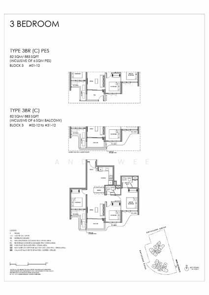 Vela Bay, Bayshore Road, 3 Bedrooms, 893 sqft, Condominium For Sale, by Andy Wee, 500167151 - PropertyGuru.com.sg