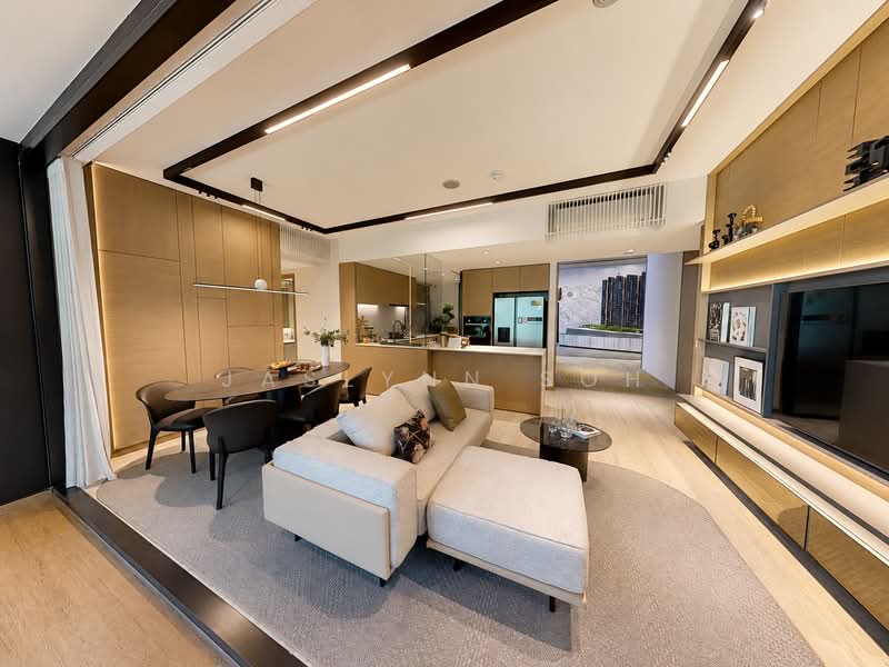 Rare Bukit Timah New Launch Beauty World MRT & Top Schools, , 3 Bedrooms, 1,109 sqft, Condominium For Sale, by Jaslynn Soh, 500167169 - Living Room - PropertyGuru.com.sg