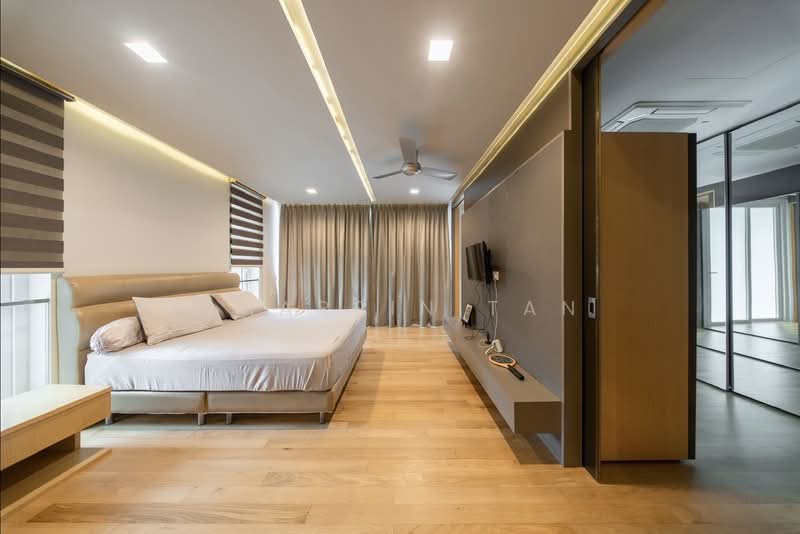 3 plus attic rebuilt freehold 3-gen bungalow walking dist to MRT, , 7 Bedrooms, 6,355 sqft, Bungalow House For Sale, by Charpin Tan, 500167179 - Bedroom - PropertyGuru.com.sg