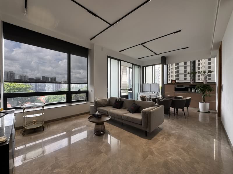 Nouvel 18, 16 Anderson Road, 4 Bedrooms, 1,765 sqft, Condominium For Rent, by Mervyn Ong, 500167198 - Living Room - PropertyGuru.com.sg