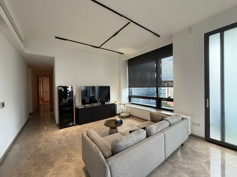Nouvel 18, 16 Anderson Road, 4 Bedrooms, 1,765 sqft, Condominium For Rent, by Mervyn Ong, 500167198 - Living Room - PropertyGuru.com.sg