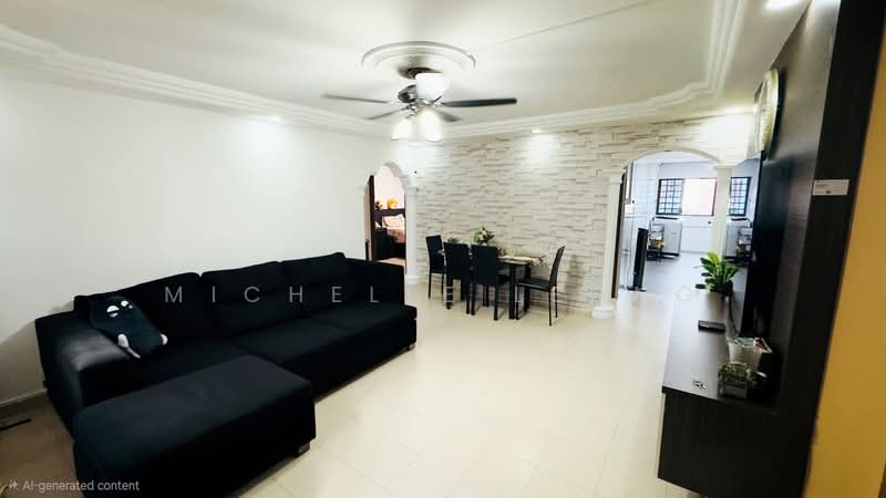 352 Hougang Avenue 7, 352 Hougang Avenue 7, 3 Bedrooms, 980 sqft, HDB Flat For Sale, by Michelle Leong, 500167208 - Living Room - PropertyGuru.com.sg