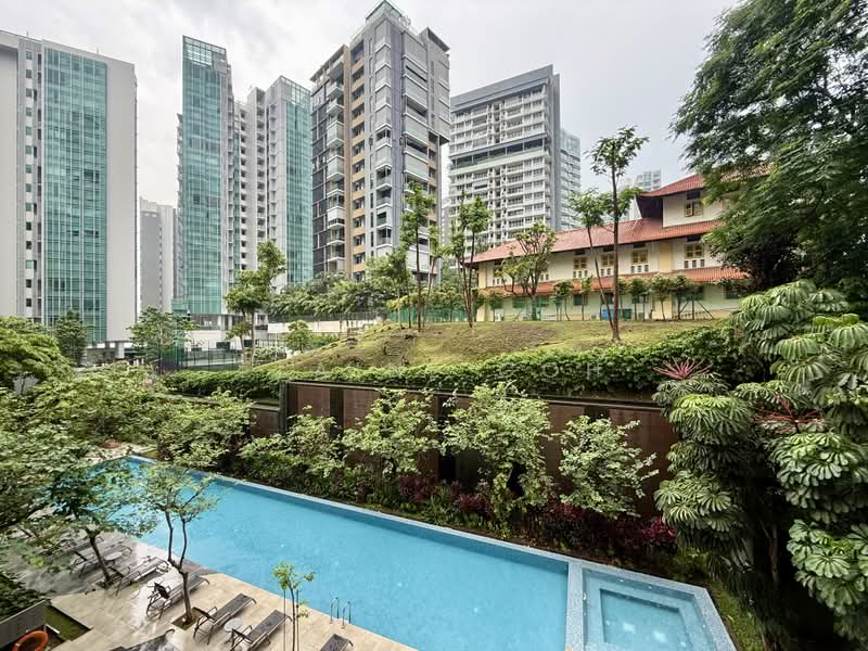 CityVista Residences, 21 Peck Hay Road, 3 Bedrooms, 2,142 sqft, Apartment For Sale, by Elaine Goh, 500167211 - Greenery and Pool View - PropertyGuru.com.sg