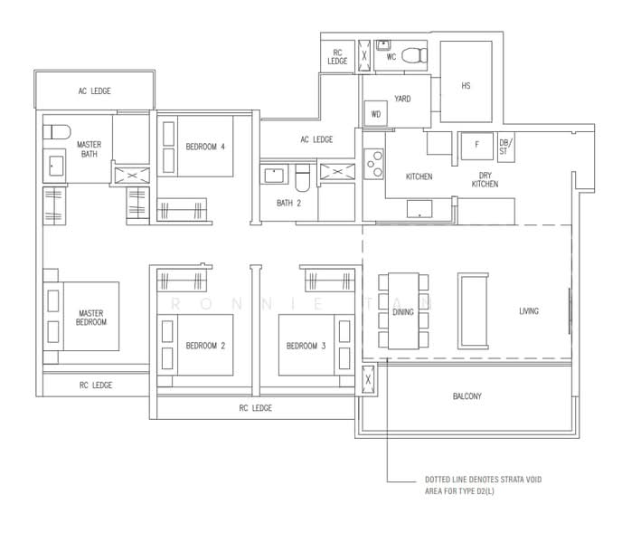 The Botany at Dairy Farm, 9 Dairy Farm Walk, 4 Bedrooms, 1,292 sqft, Condominium For Rent, by Ronnie Tan, 500167212 - PropertyGuru.com.sg