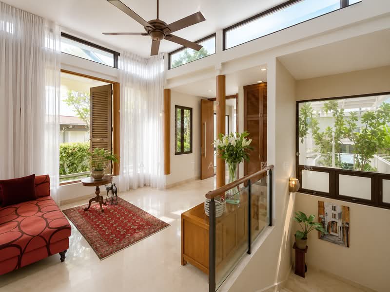 ⭐️ELEGANT DETACHED SANCTUARY @ GCBA RAFFLES PARK | 1 KM OF RGPS | VERY WIDE FRONTAGE | RENOVATED ⭐️, Oriole Crescent Ash Cassia Sunset Pine Linden Vanda Eng Neo Greenmead Greenview Greenpark Hillcrest Watten Shelford Senandong Swiss Club Binjai Kampong Chantek Chee Hoon Camden Kheam Hock Trevose Camborne Narooma Dalkeith Harlyn Berrima Merryn Tudor, 7 Bedrooms, 15,000 sqft, Detached House For Sale, by Damian Tan 陈係赈, 500167216 - Foyer - PropertyGuru.com.sg
