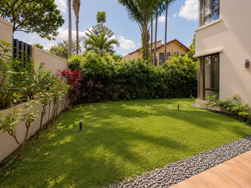 ⭐️ELEGANT DETACHED SANCTUARY @ GCBA RAFFLES PARK | 1 KM OF RGPS | VERY WIDE FRONTAGE | RENOVATED ⭐️, Oriole Crescent Ash Cassia Sunset Pine Linden Vanda Eng Neo Greenmead Greenview Greenpark Hillcrest Watten Shelford Senandong Swiss Club Binjai Kampong Chantek Chee Hoon Camden Kheam Hock Trevose Camborne Narooma Dalkeith Harlyn Berrima Merryn Tudor, 7 Bedrooms, 15,000 sqft, Detached House For Sale, by Damian Tan 陈係赈, 500167216 - Garden - PropertyGuru.com.sg