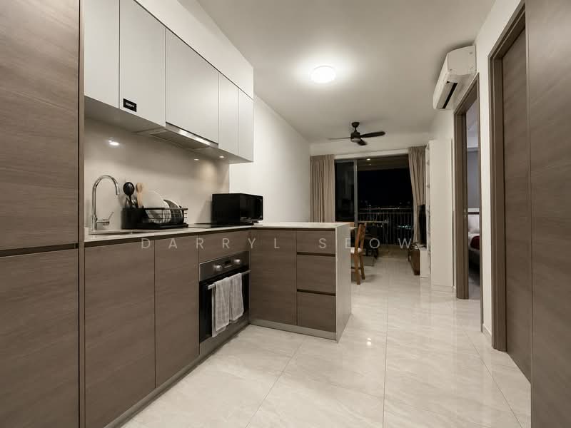 The Florence Residences, 95 Hougang Avenue 2, 1 Bedroom, 484 sqft, Condominium For Rent, by Darryl Seow, 500167223 - Kitchen - PropertyGuru.com.sg