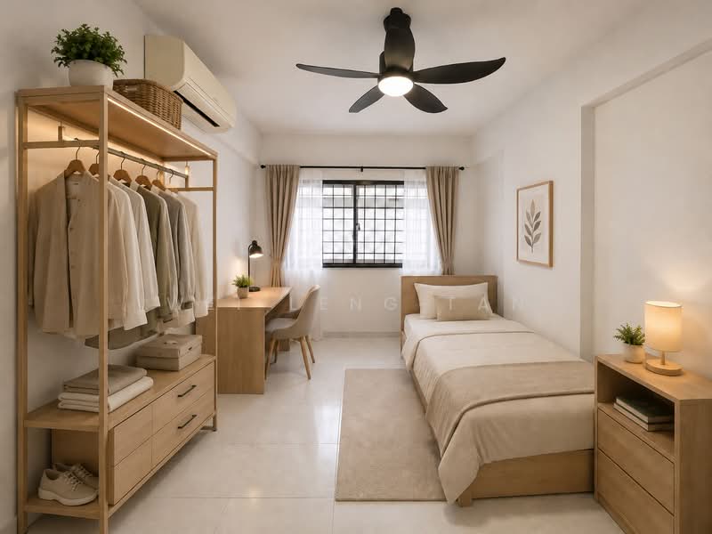 542 Choa Chu Kang Street 52, 542 Choa Chu Kang Street 52, 3 Bedrooms, 1,130 sqft, HDB Flat For Sale, by Wei Leng Tan, 500167224 - Bedroom idea - PropertyGuru.com.sg
