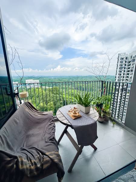 Eco Sanctuary, 65 Chestnut Avenue, 2 Bedrooms, 753 sqft, Condominium For Sale, by Tricia Low, 500167225 - Balcony - PropertyGuru.com.sg