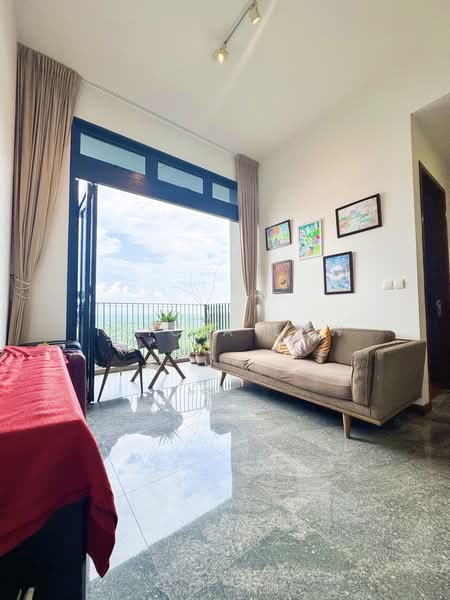 Eco Sanctuary, 65 Chestnut Avenue, 2 Bedrooms, 753 sqft, Condominium For Sale, by Tricia Low, 500167225 - Living Room - PropertyGuru.com.sg