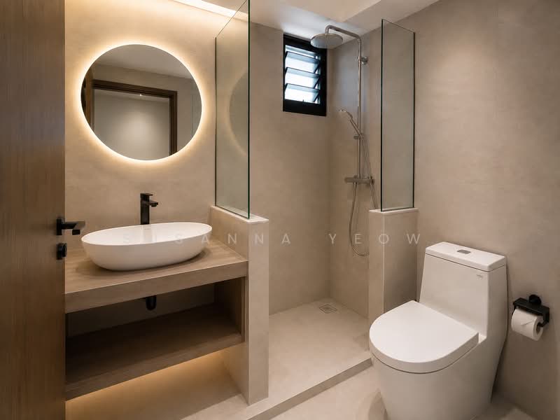 112B Alkaff Crescent, 112B Alkaff Crescent, 3 Bedrooms, 1,001 sqft, HDB Flat For Sale, by Susanna Yeow, 500167250 - Bathroom - PropertyGuru.com.sg