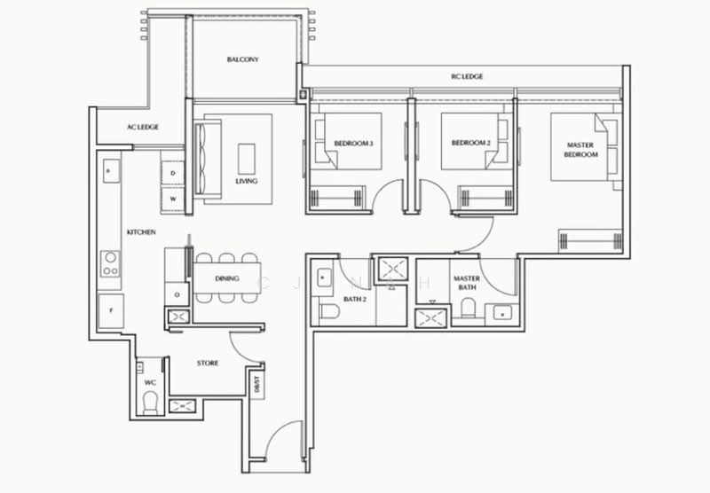 MEYER BLUE, 83 Meyer Road, 3 Bedrooms, 1,141 sqft, Condominium For Sale, by CJ Nah, 500167263 - PropertyGuru.com.sg