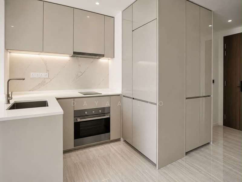 Parc Esta, 822 Sims Avenue, 1 Bedroom, 452 sqft, Condominium For Rent, by Dayaa Leo, 500167298 - Kitchen - PropertyGuru.com.sg