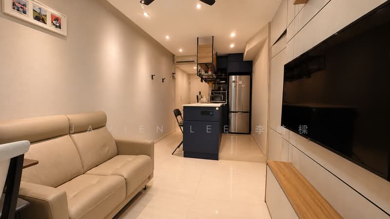 Riversound Residence, 7 Sengkang East Avenue, 1 Bedroom, 474 sqft, Condominium For Sale, by Javien Lee 李峙樑, 500167304 - Living Room - PropertyGuru.com.sg