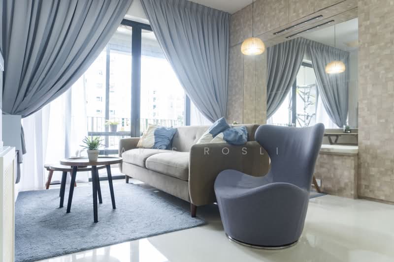 The Jovell, 13 Flora Drive, 3 Bedrooms, 904 sqft, Condominium For Rent, by Faris Rosli, 500167314 - Living Room - PropertyGuru.com.sg