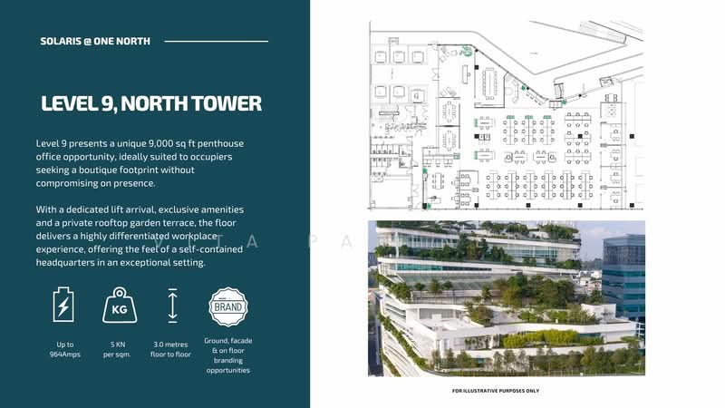 Solaris @ One-North, 1 Fusionopolis Walk, 8,700 sqft, Business / Science Park For Rent, by Vita Partners, 500167352 - Exterior - CommercialGuru.com.sg
