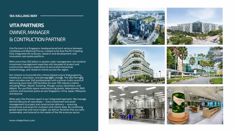Solaris @ Kallang 164, 164 Kallang Wy, Macpherson / Potong Pasir, 8,830 sqft, Factory / Workshop (B2) For Rent, by Vita Partners, 500167409 - Exterior - CommercialGuru.com.sg