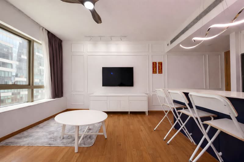 One Shenton, 1 Shenton Way, 1 Bedroom, 538 sqft, Condominium For Sale, by Rica Yang, 500167431 - Living Room - PropertyGuru.com.sg