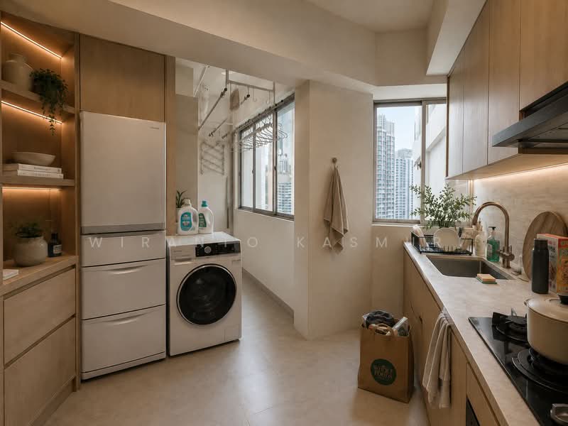 Oleander Towers, 911 Lorong 1 Toa Payoh, 3 Bedrooms, 1,453 sqft, Condominium For Sale, by Wiranto Kasmuri, 500167457 - Kitchen - PropertyGuru.com.sg