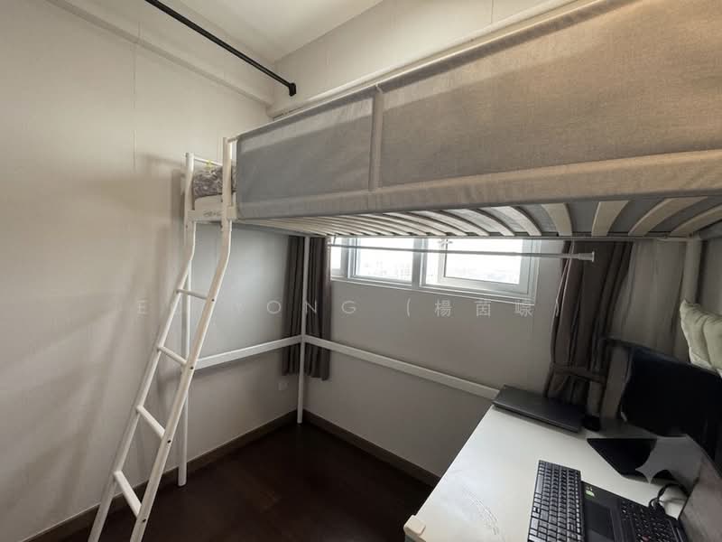 Queens Peak, 1 Dundee Road, 3 Bedrooms, 861 sqft, Condominium For Rent, by EC Yong (楊茵㟫), 500167500 - Bedroom - PropertyGuru.com.sg