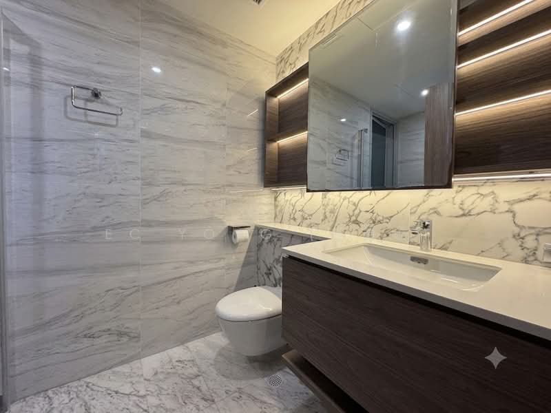Queens Peak, 1 Dundee Road, 3 Bedrooms, 861 sqft, Condominium For Rent, by EC Yong (楊茵㟫), 500167500 - Bathroom - PropertyGuru.com.sg