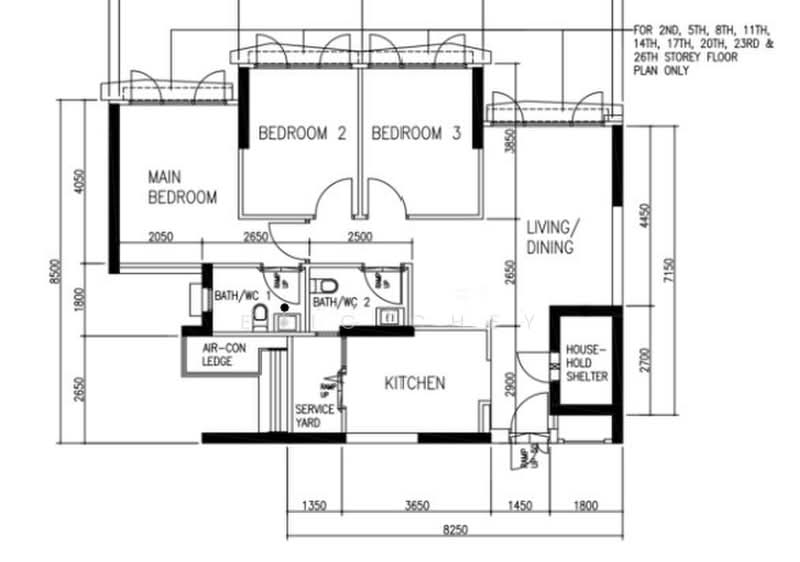 432A Sengkang West Way, 432A Sengkang West Way, 3 Bedrooms, 1,000 sqft, HDB Flat For Sale, by Eric Chey, 500167524 - PropertyGuru.com.sg