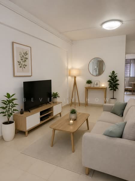 242 Yishun Ring Road, 242 Yishun Ring Road, 2 Bedrooms, 728 sqft, HDB Flat For Sale, by Beverly How, 500167526 - Living Room - PropertyGuru.com.sg