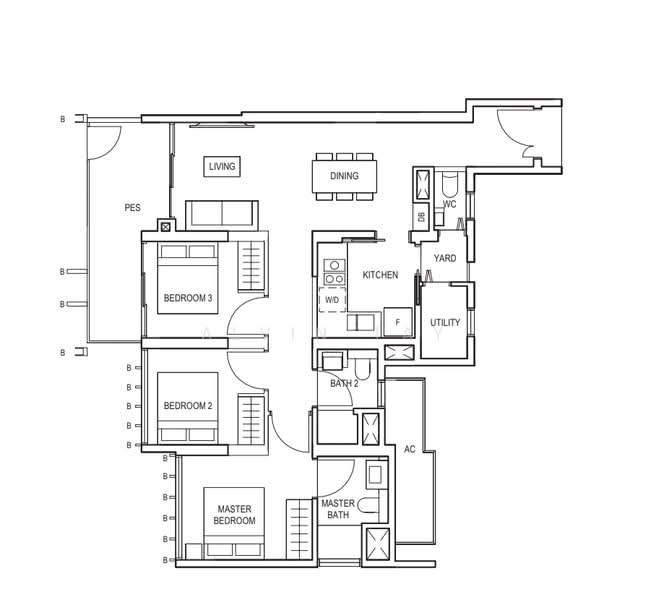 Midwood, 8 Hillview Rise, 3 Bedrooms, 990 sqft, Condominium For Sale, by Alvin Tay, 500167529 - PropertyGuru.com.sg