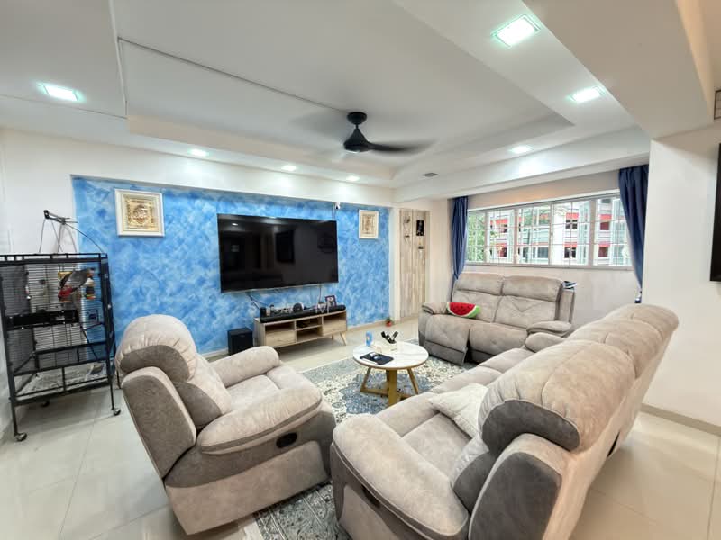 753 Woodlands Circle, 753 Woodlands Circle, 3 Bedrooms, 1,313 sqft, HDB Flat For Sale, by Sam Lim, 500167558 - Living Room - PropertyGuru.com.sg