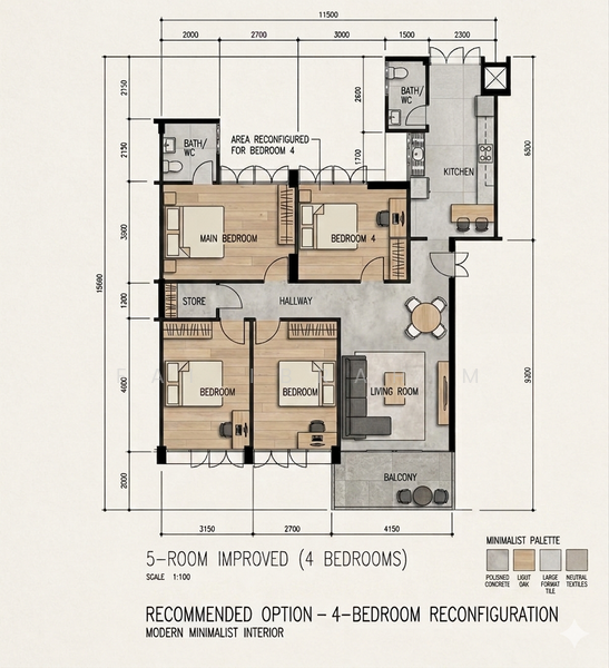 733 Yishun Avenue 5, 733 Yishun Avenue 5, Sembawang / Yishun, 3 Bedrooms, 1,345 sqft, HDB Flat For Sale, by Fai Ibrahim, 500167615 - PropertyGuru.com.sg